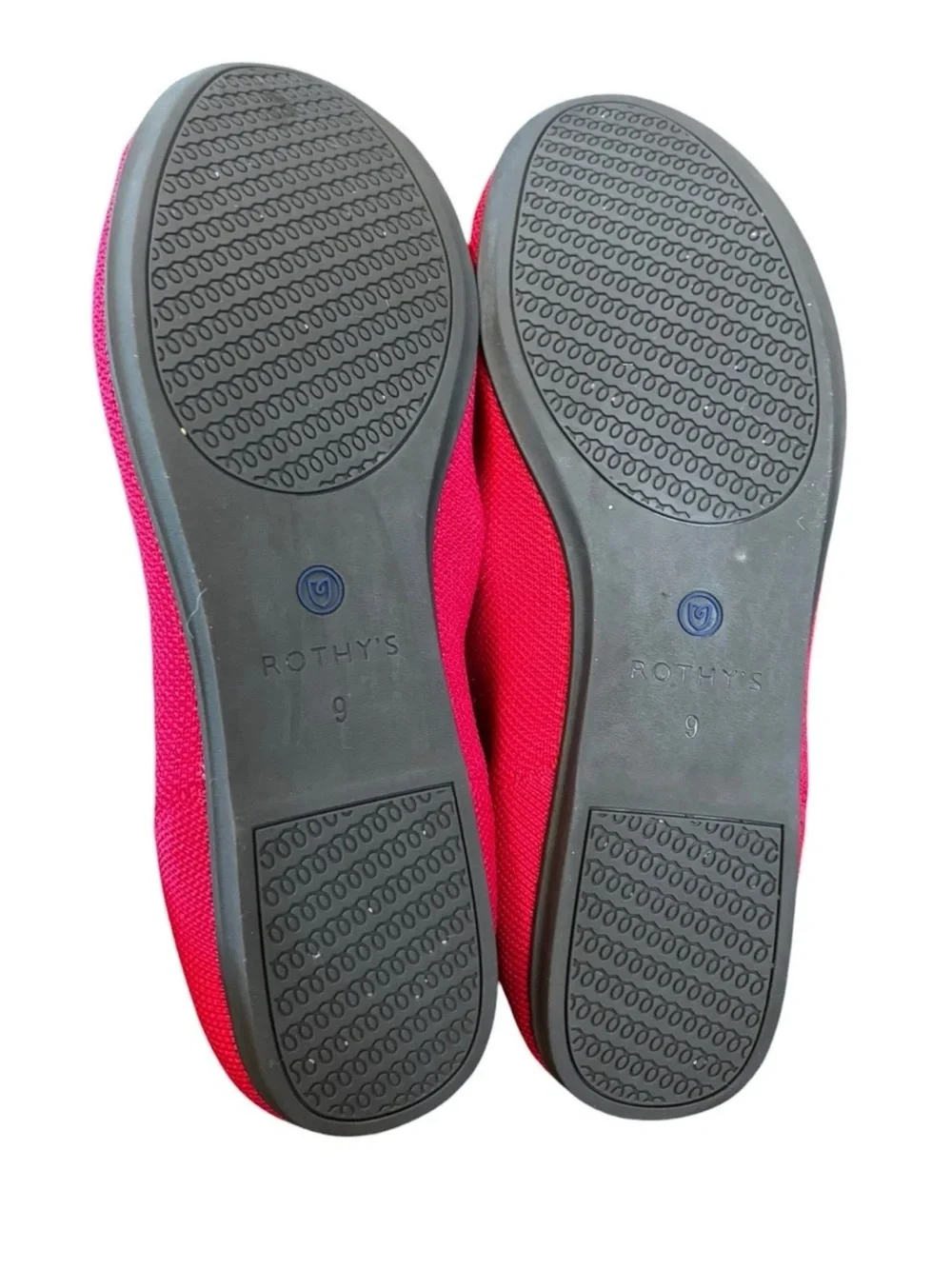 Rothys The Daily Flat Pink Size 6 Washable Slip On Ballet Flats Walking Travel